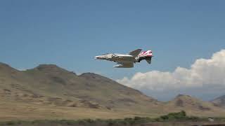 Carf F4 Phantom twin Kingtec 235 turbine jet 1st flight Friday at Jets over California 2024 [upl. by Ainod]