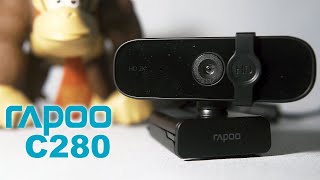 Rapoo C280 Webcam Review  Budget Webcam of 2021 [upl. by Zarah]