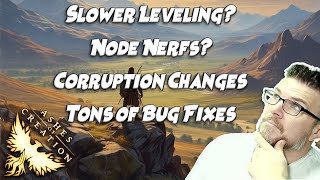 Major Changes to Nodes Leveling and Corruption PTR Patch Notes Nov 7 2024 [upl. by Rod]