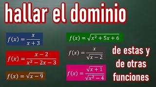 DOMINIO DE UNA FUNCION VECTORIAL EJEMPLO 1 [upl. by Gitt]