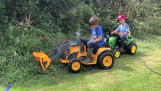 TRACTORS FOR KIDS  JOHN DEERE TRACTOR VIDEOS FOR CHILDREN [upl. by Egroj]