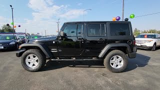 2014 Jeep WranglerUnlimited Sport Rugged 4WD Powerful V6 Engine Black Clear Fountain Puebl [upl. by Esylla]