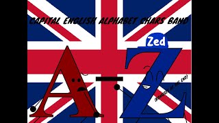 Capital English Alphabet Characters Band A  Z BONUSES AT THE END [upl. by Molohs]