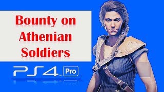 Assassins Creed Odyssey Bounty on Athenian Soldiers [upl. by Fransis]