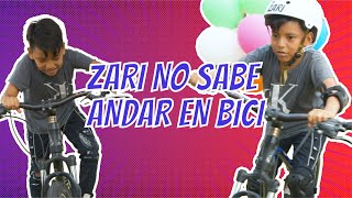 Zari no sabe andar en bicicleta [upl. by Bornstein]