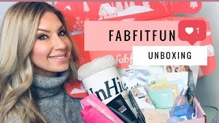 FabFitFun Winter 2020 Full Review  Best FabFitFun Box Yet [upl. by Leonerd]