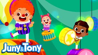 My Body Orchestra  Body Parts Song  My Body Songs for Kids  Kids Pop  JunyTony [upl. by Ateuqal]