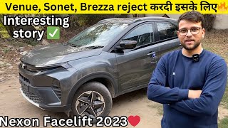 Finally Nexon facelift ownership review is here 🔥  Nexon Creative  drive with kunal [upl. by Kotick626]