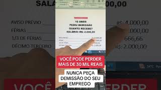 NUNCA PEÇA DEMISSÃO ANTES DE VER ESSE VIDEO [upl. by Ahsha486]