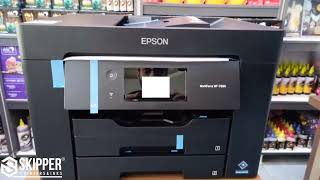 طابعة EPSON WORKFORCE 7830 [upl. by Orimisac61]