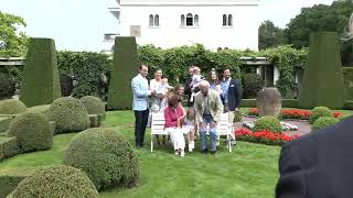 Princess Estelle Princess Leonore Prince Oscar and Prince Alexander takes a family photo [upl. by Rednijar]