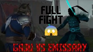 shord fight 😱 GAJU vs EMISSARY [upl. by Asquith455]