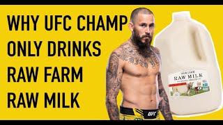 WHY UFC CHAMP drinks only RAW FARM raw milk [upl. by Aneer]