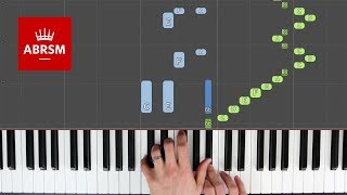 Holiday in Paris  ABRSM Piano Grade 4 2019 amp 2020 C1  Synthesia live keys tutorial [upl. by Perren]