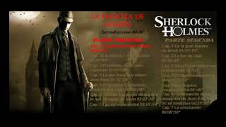 Sherlock Holmes Audiolibro La Mancha de Sangre Estudio en Escarlata Audiolibro Completo [upl. by Brenden]