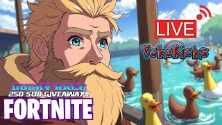 🚨LIVE🚨  250 SUB GIVEAWAY AND FORTNITE LIVE STREAMER GIVEAWAY FORTNITE [upl. by Oznola]