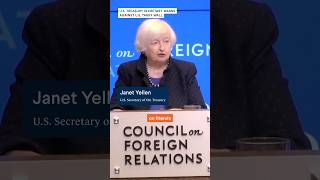 Calls for high US tariffs are quotdeeply misguidedquot would raise inflation warns Yellen [upl. by Virgina]