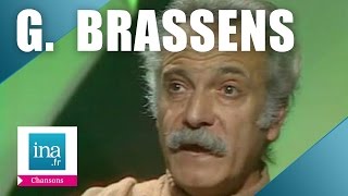 Georges Brassens quotEmbrasseles tousquot  Archive INA [upl. by Ladnar]