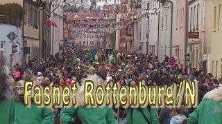 Fasnet Ommzug Rottenburg 2015 [upl. by Hehre]