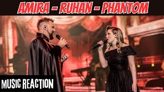 Music Reaction  Amira Willighagen amp Ruhan du Toit  The Phantom Of The Opera [upl. by Pitt]