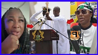 Mzbel and Tracy Boakye Congratulations Message to Prez John Mahama Causes Confusion [upl. by Idelson]