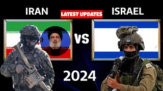 Iran vs Israel Military Power Comparison 2024 [upl. by Lachman]