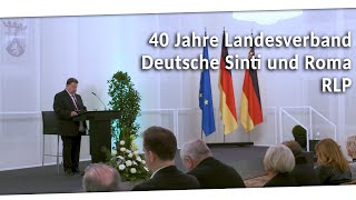 Festveranstaltung 40 Jahre Landesverband der Deutschen Sinti und Roma in RheinlandPfalz [upl. by Al16]