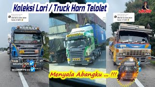 Kasih On  TENONET   Koleksi Lori  Truck Malaysia Horn Telolet Basuri  PART 248 [upl. by Skinner744]