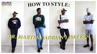 How to style Dr Martens Adrian Tassel Loafers [upl. by Rebecka]