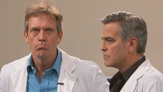 George Clooney and Hugh Laurie Revive ER and House Doctors on Jimmy Kimmel Live [upl. by Parhe]