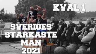 Sveriges Starkaste Man 2021  Kval 1 Gävle [upl. by Magree]