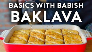 Baklava  Basics with Babish [upl. by Itsud]