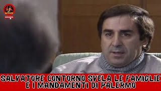 Salvatore Contorno svela le famiglie e i mandamenti di Palermo [upl. by Sido]