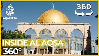 Al Aqsa 360° tour of Jerusalems holiest mosque [upl. by Yot]