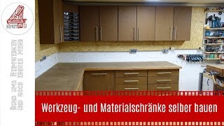 Werkzeug und Materialschränke selber bauen [upl. by Aelahs]