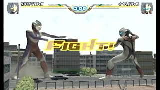 Ultraman Fighting Evolution 3  Ultraman Tigas Battle [upl. by Girardo]