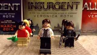 Divergent the Five Factions in Lego [upl. by Nairadal283]