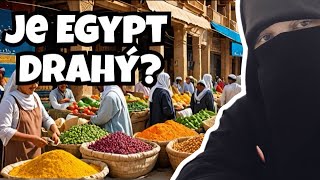 Kolik stojí potraviny v Egyptě  Pojďte se mnou na nákupy ❤️🇪🇬🥐 [upl. by Schwing]