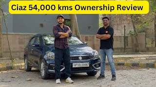 Maruti Suzuki Ciaz Ownership Review  54000 km 2024 Review [upl. by Daloris]