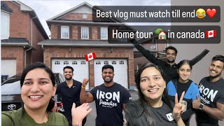 Home tour in canada🇨🇦  Best unfiltered vlog must watch❤️ nikki’sworld [upl. by Eupheemia385]