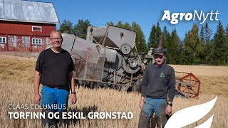 CLAAS COLUMBUS  Torfinn og Eskil Grønstad [upl. by Curtice]