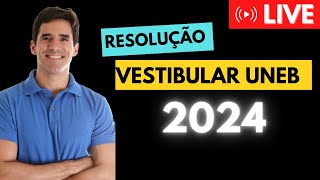 Vestibular UNEB 2024 Resolvendo a prova [upl. by Nossah]