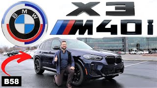 2023 BMW X3 M40i Everyone Was Right This Rocks [upl. by Anibas529]