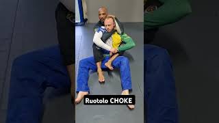 Ruotolo CHOKE 🥋🏴‍☠️🐊JiuJitsuBrésilienBJJGrappling Entraînement CombatTechnique Bjj [upl. by Gollin]