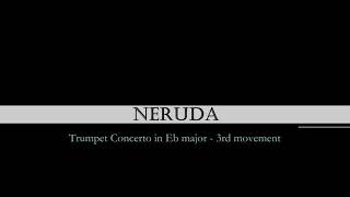 Neruda Trumpet concerto in E flat major 3rd movement  piano accompaniment [upl. by Ogeid855]