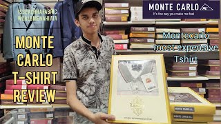 Monte Carlo Double Mercerised Cotton Tshirt Review  Best Fabric in the world [upl. by Assiralk585]