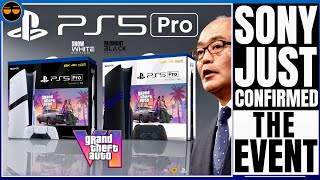 PLAYSTATION 5  BREAKING  SONY CONFIRM PS5 PRO EVENT   PS5 PRO GTA 6 BUNDLE  NEW PS5 PRO POWER … [upl. by Yoko]