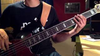 Talking Heads  Burning Down The House Bass Cover [upl. by Midan]