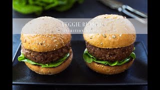 Grillable Veggie Burgers  Vegan GlutenFree [upl. by Nashbar]