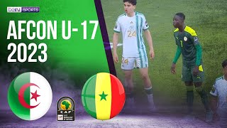 Algeria vs Senegal  AFCON U17 HIGHLIGHTS  05022023  beIN SPORTS USA [upl. by Odlo]